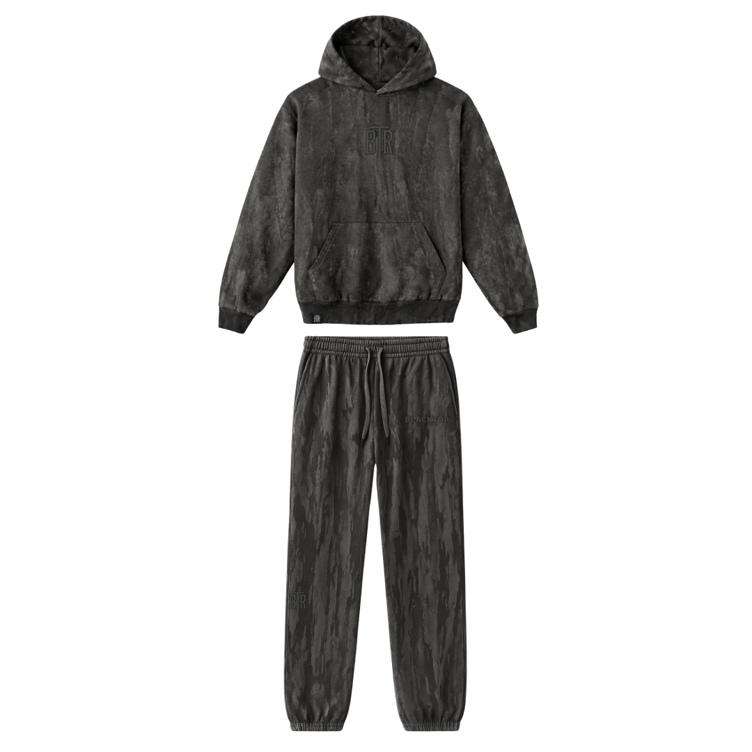 BTR Drip Dye Hoodie Set