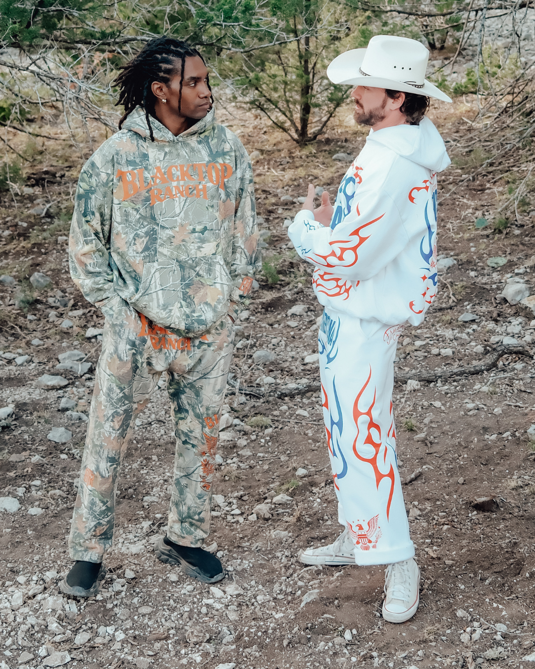 Blacktop Ranch camo lounge pants relaxed fit streetwear sweats