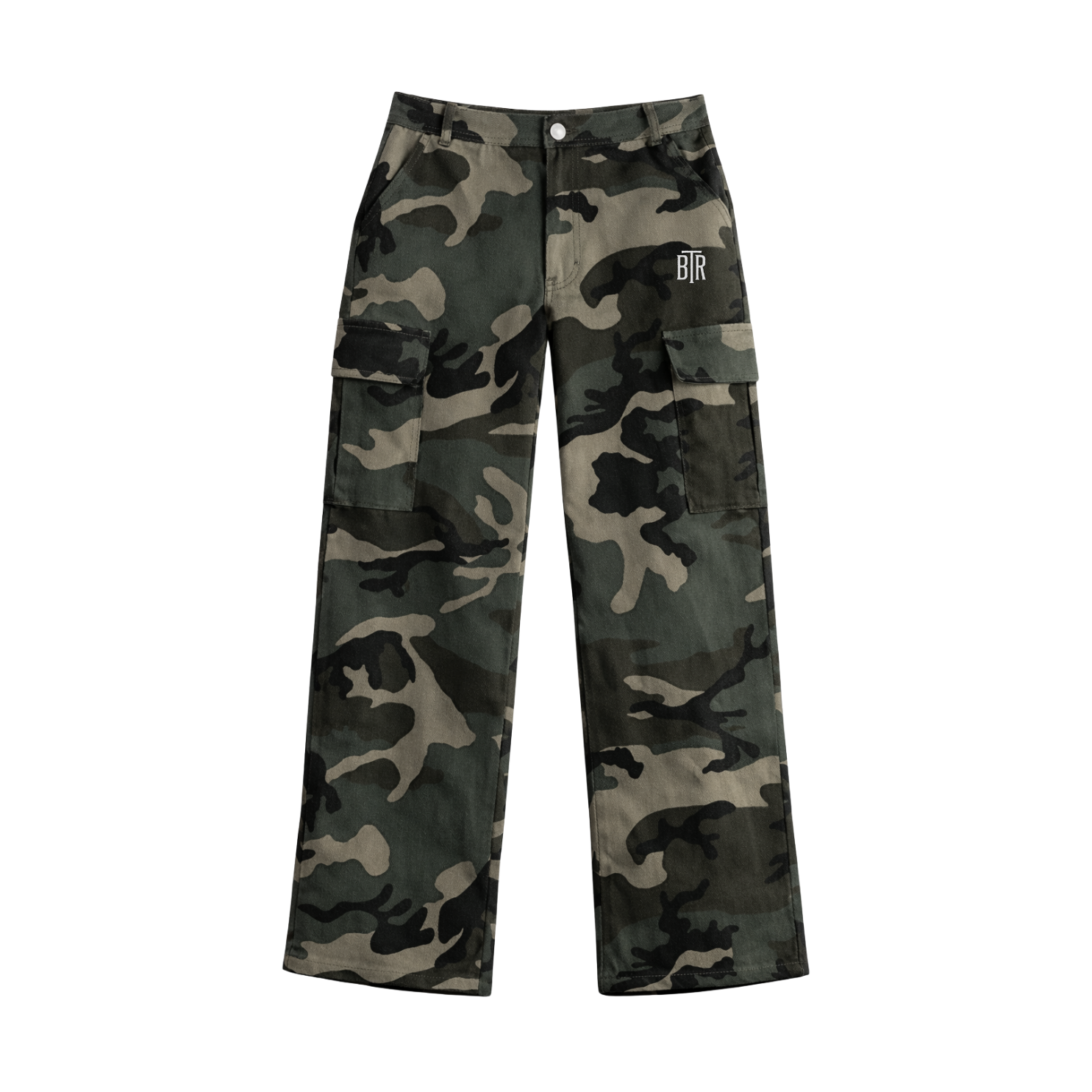 BTR Womens Camo Cargo Pants