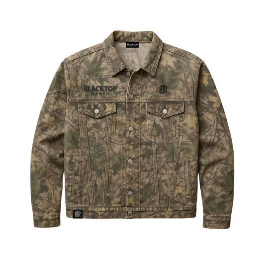 Blacktop Camo Denim Jacket