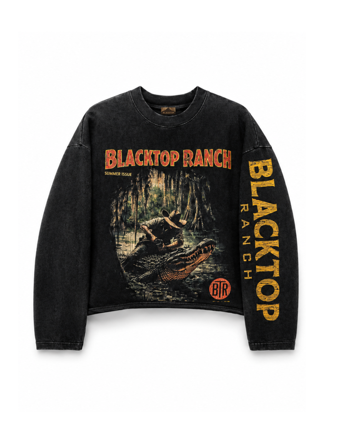 Untamed Crocodile Long-Sleeve Tee
