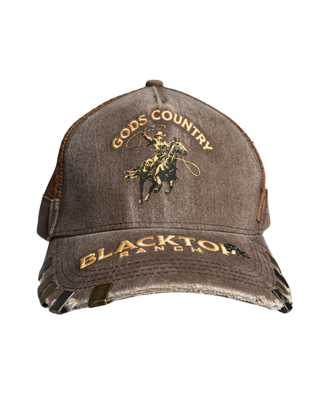 God's Country Distressed Cap