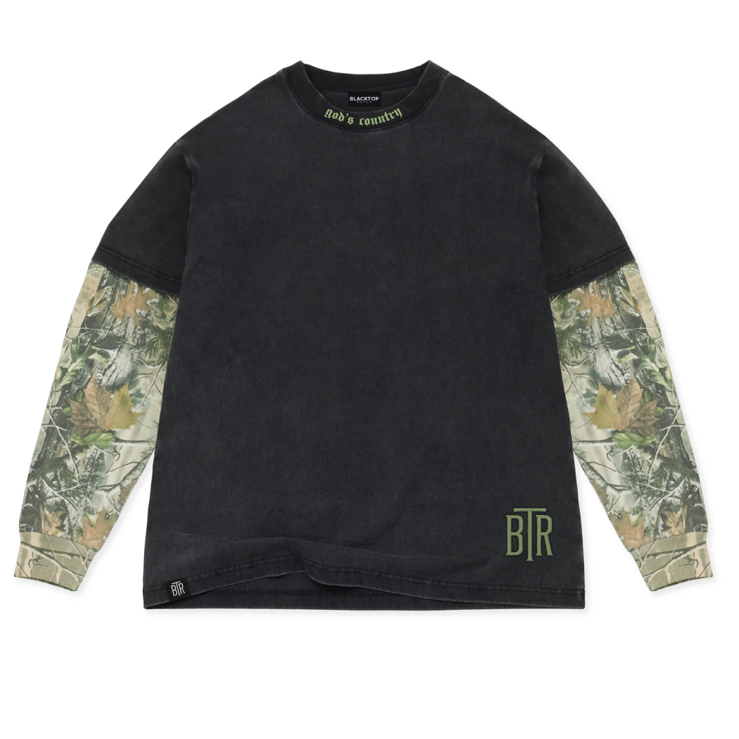 Blacktop Ranch Vintage Wash Camo Longsleeve