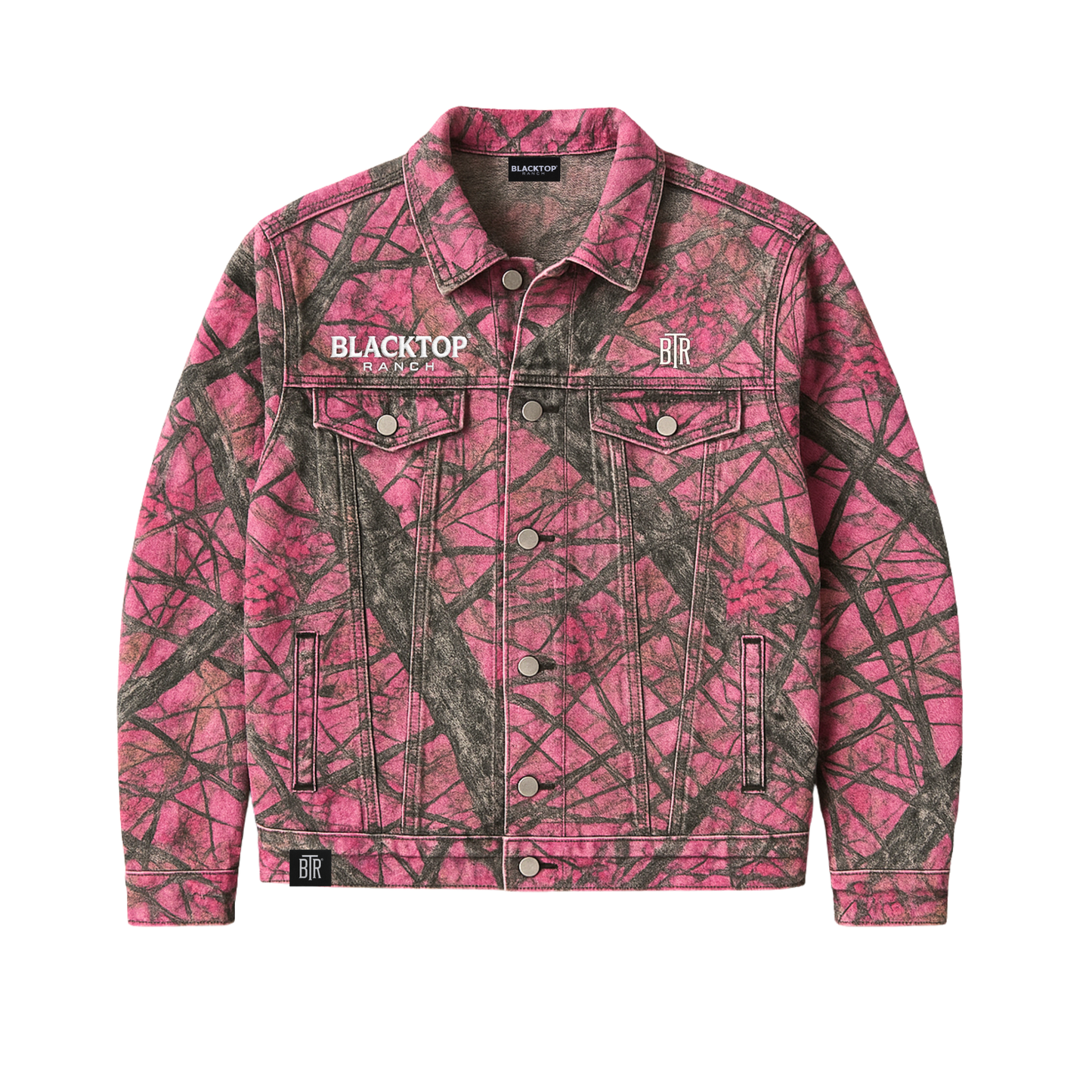 Blacktop Camo Denim Jacket