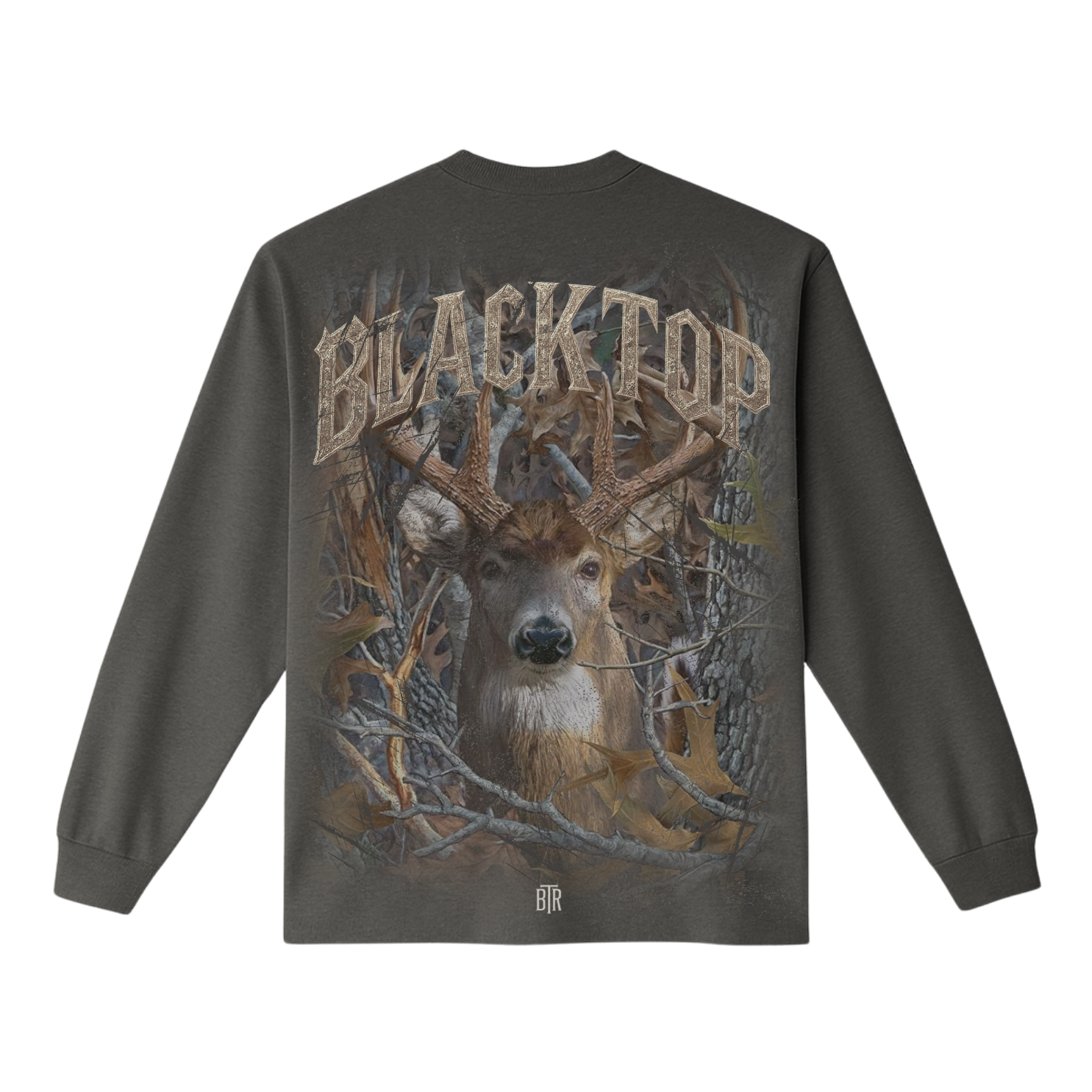 Blacktop Garment Dyed Long Sleeve