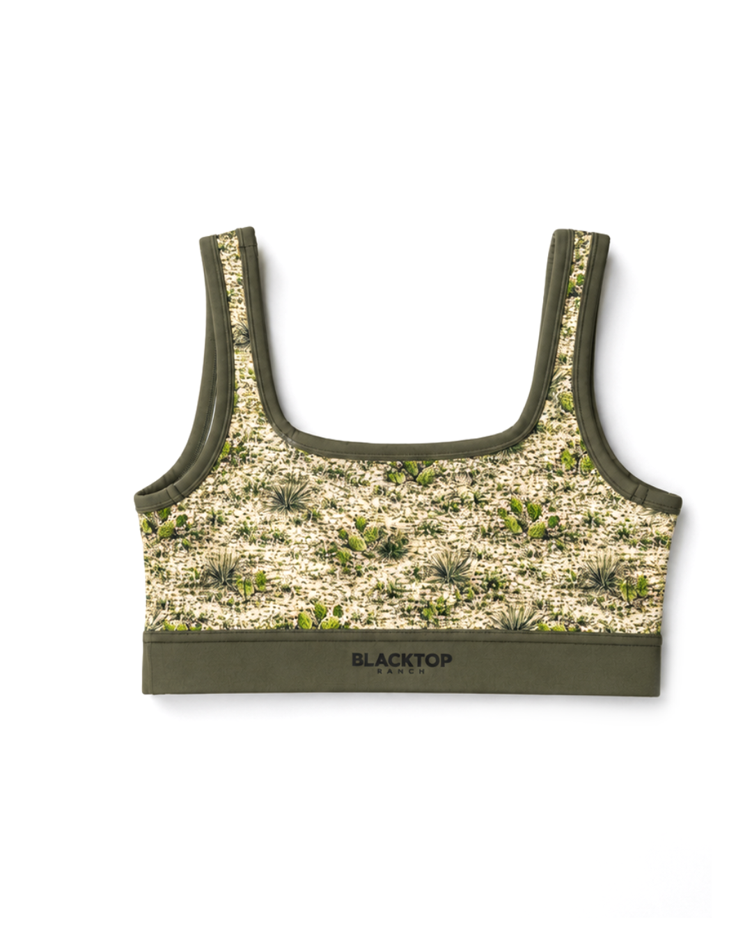 Texas Camo Athletic Sports Bra