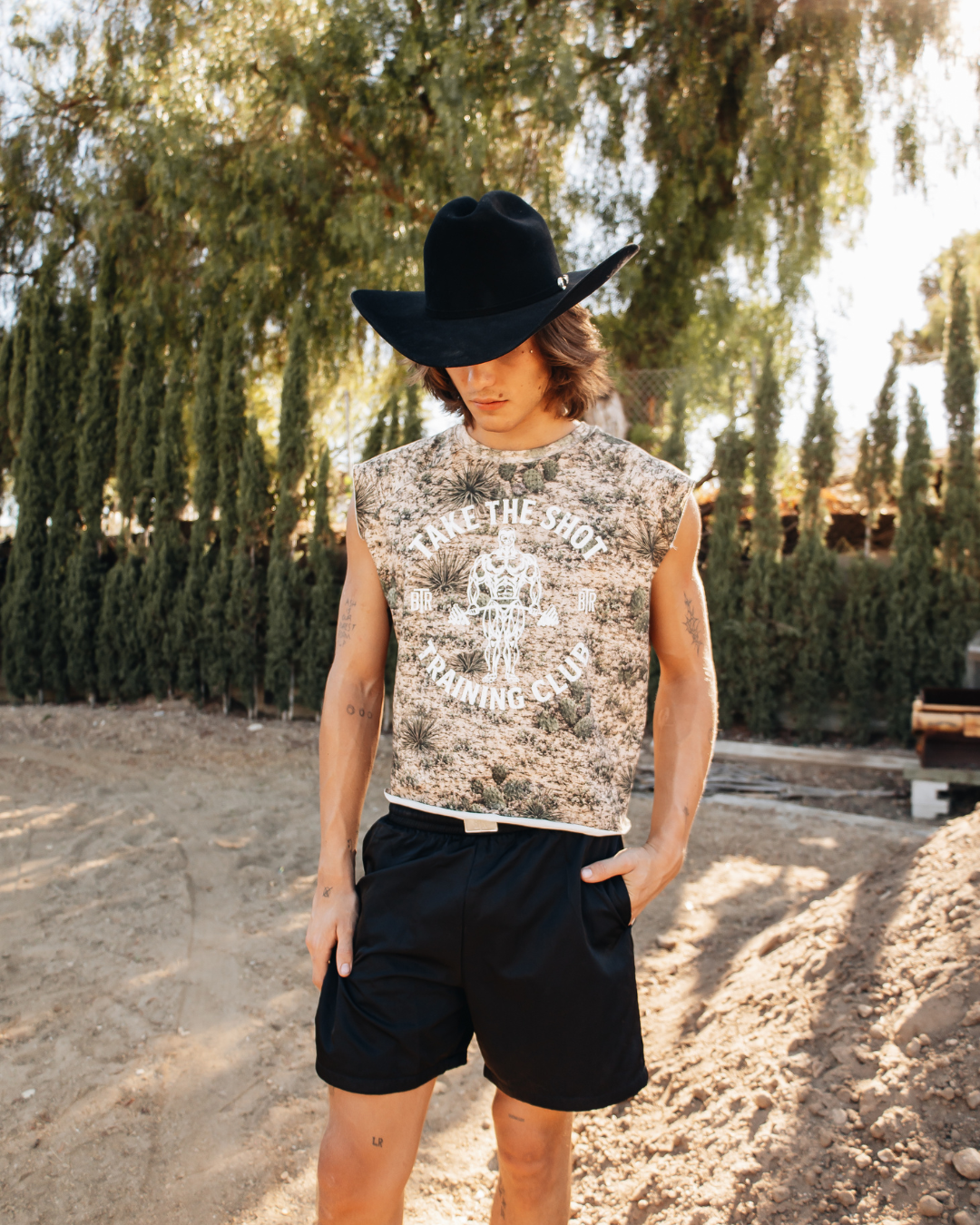 Take the Shot Training Club Muscle T-Shirt