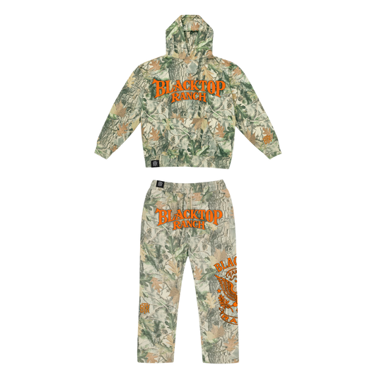 Take The Shot Camo Hoodie Set