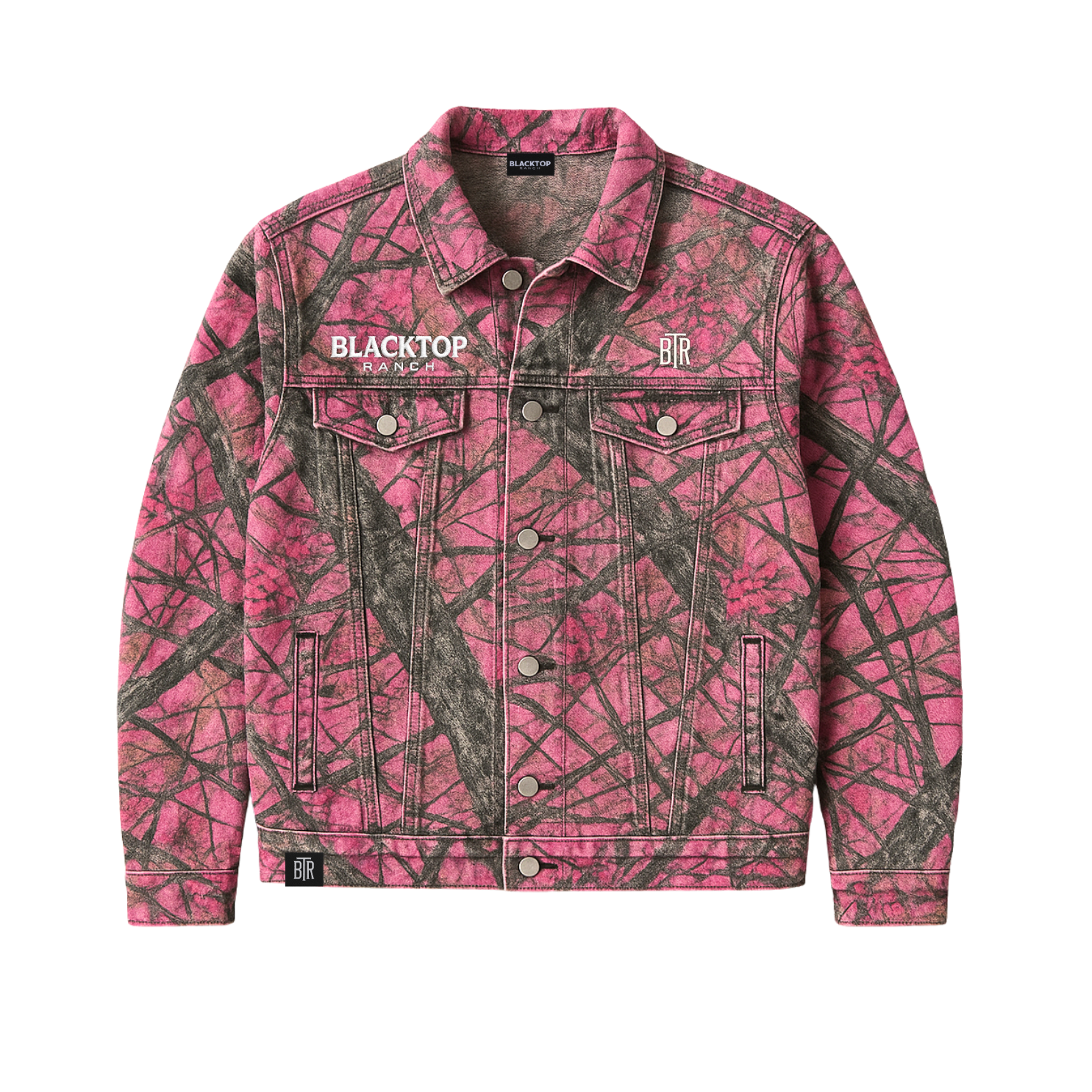 Blacktop Camo Denim Jacket