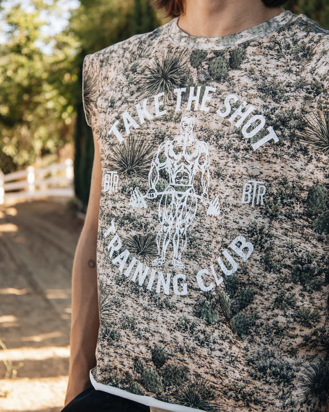 Take the Shot Training Club Muscle T-Shirt