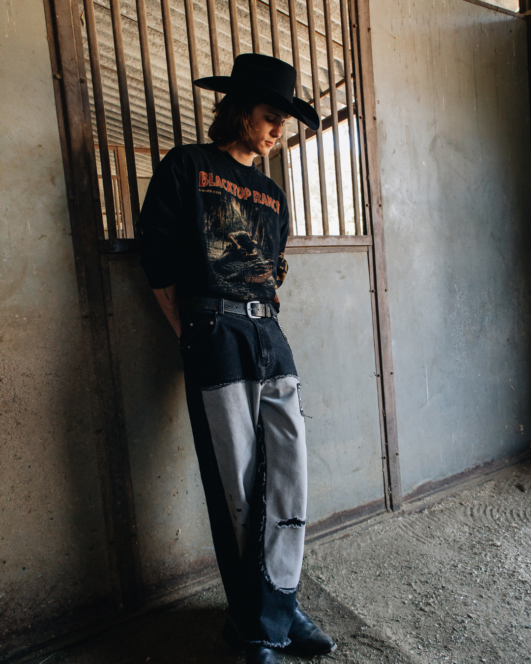 Untamed Crocodile Long-Sleeve Tee