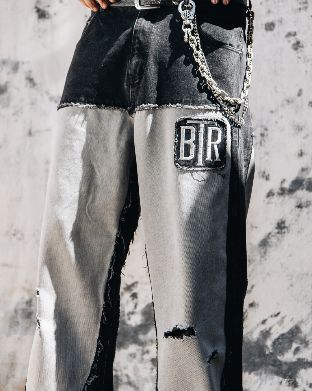Concrete Cowboy Distressed Jeans
