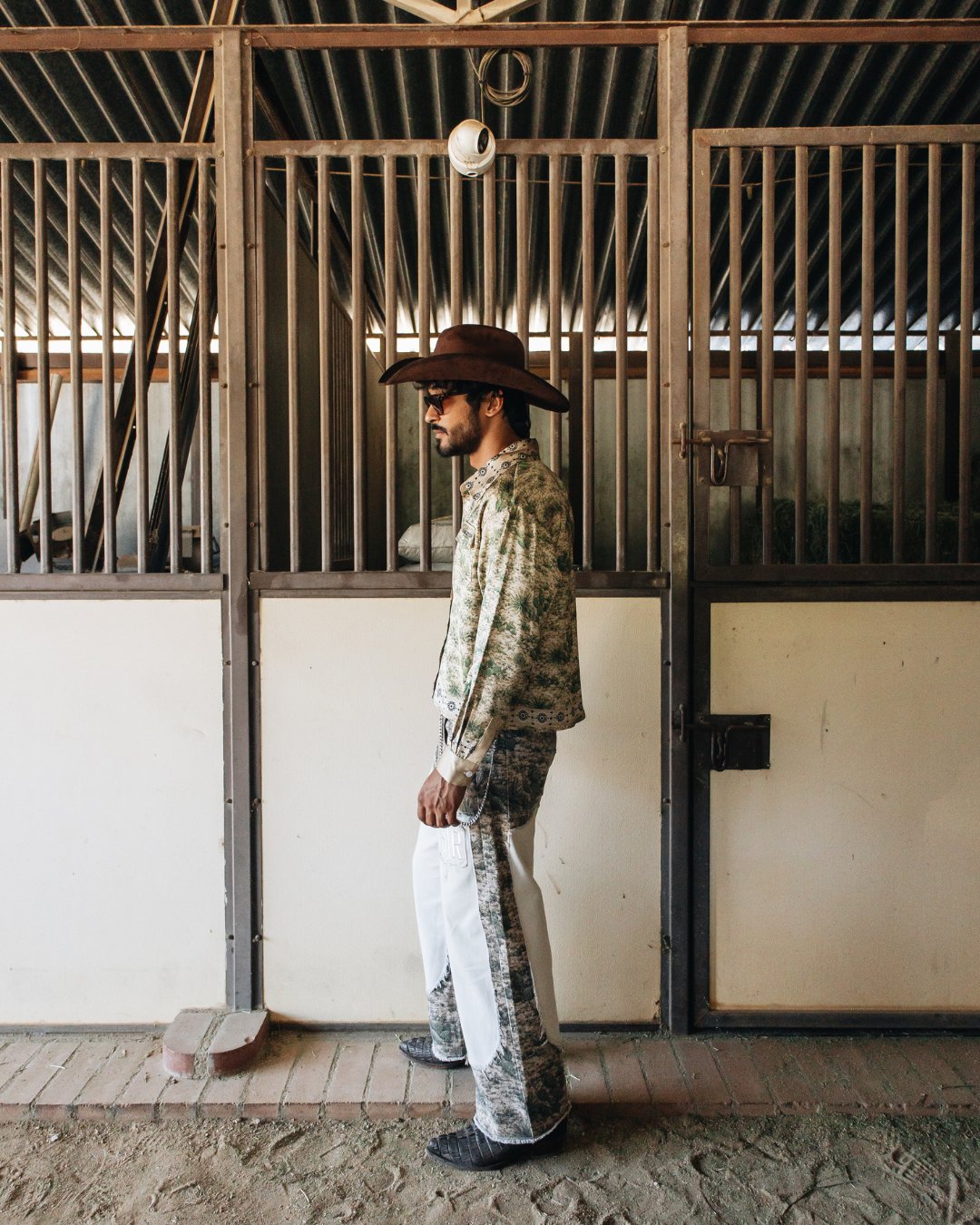 Texas Camo Distressed Jeans