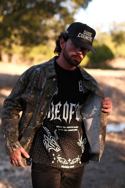 Blacktop Camo Denim Jacket