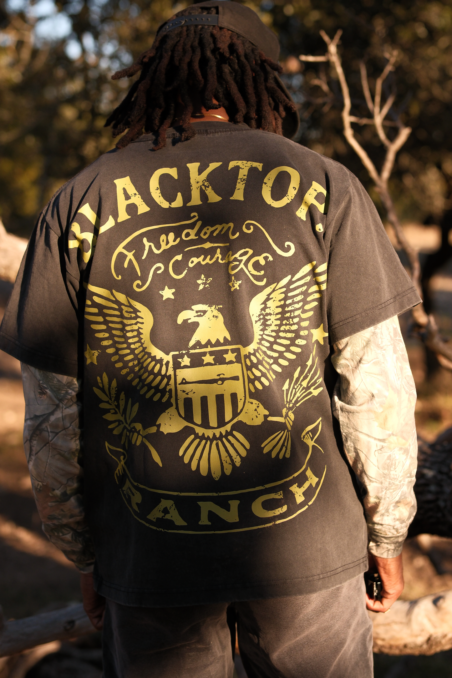 Blacktop Ranch Vintage Wash Camo Longsleeve