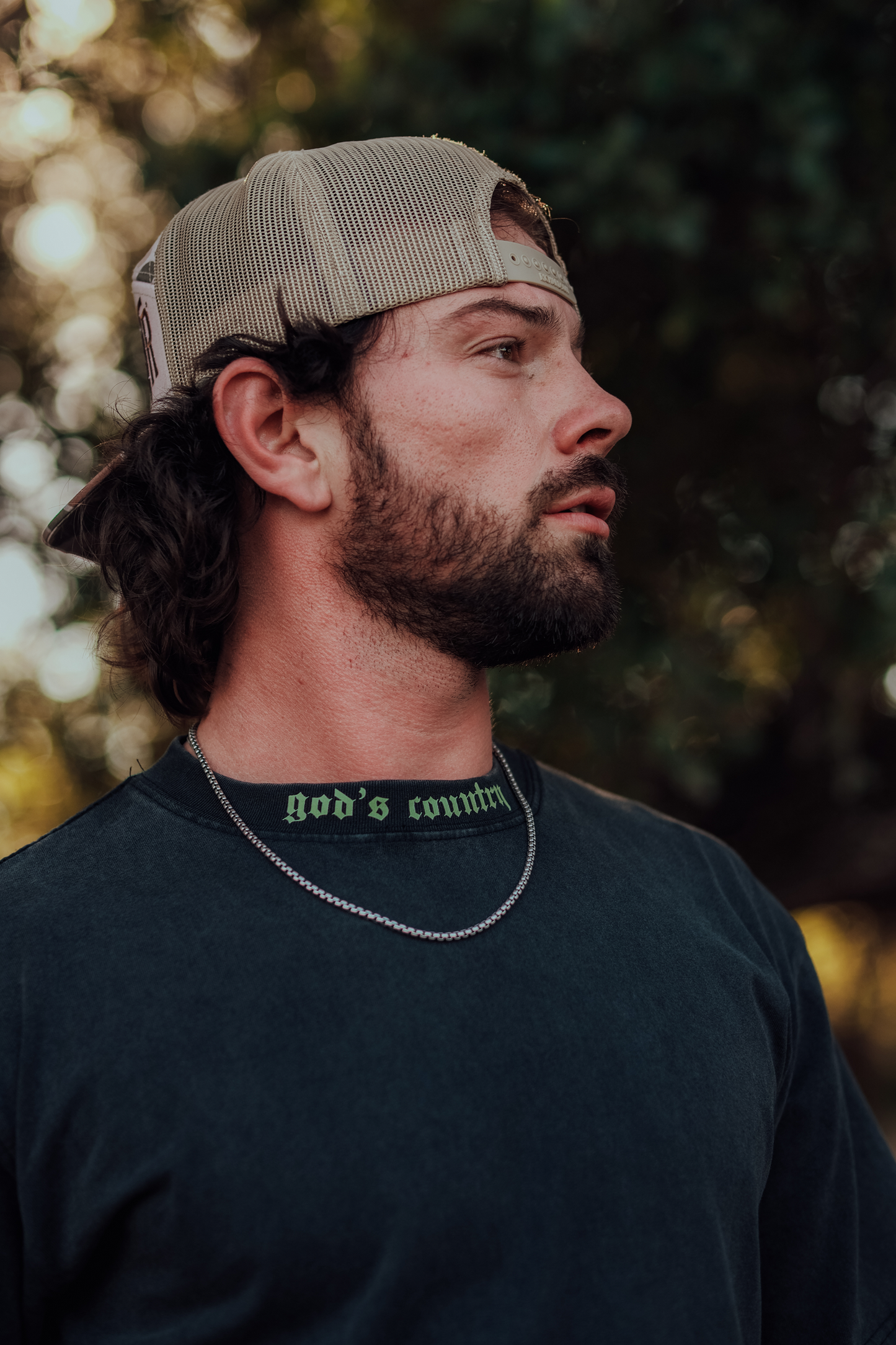 BTR Camo 7-Panel Snapback Trucker Hat