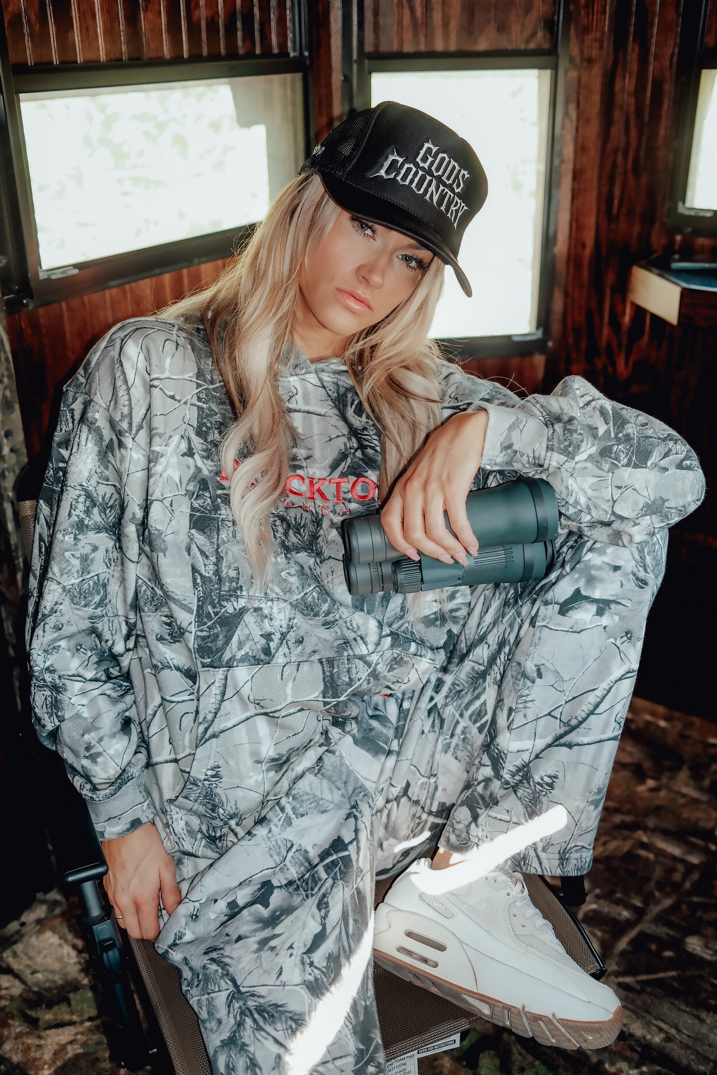 Blacktop Camo Hoodie Set