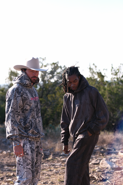 Blacktop Camo Hoodie Set