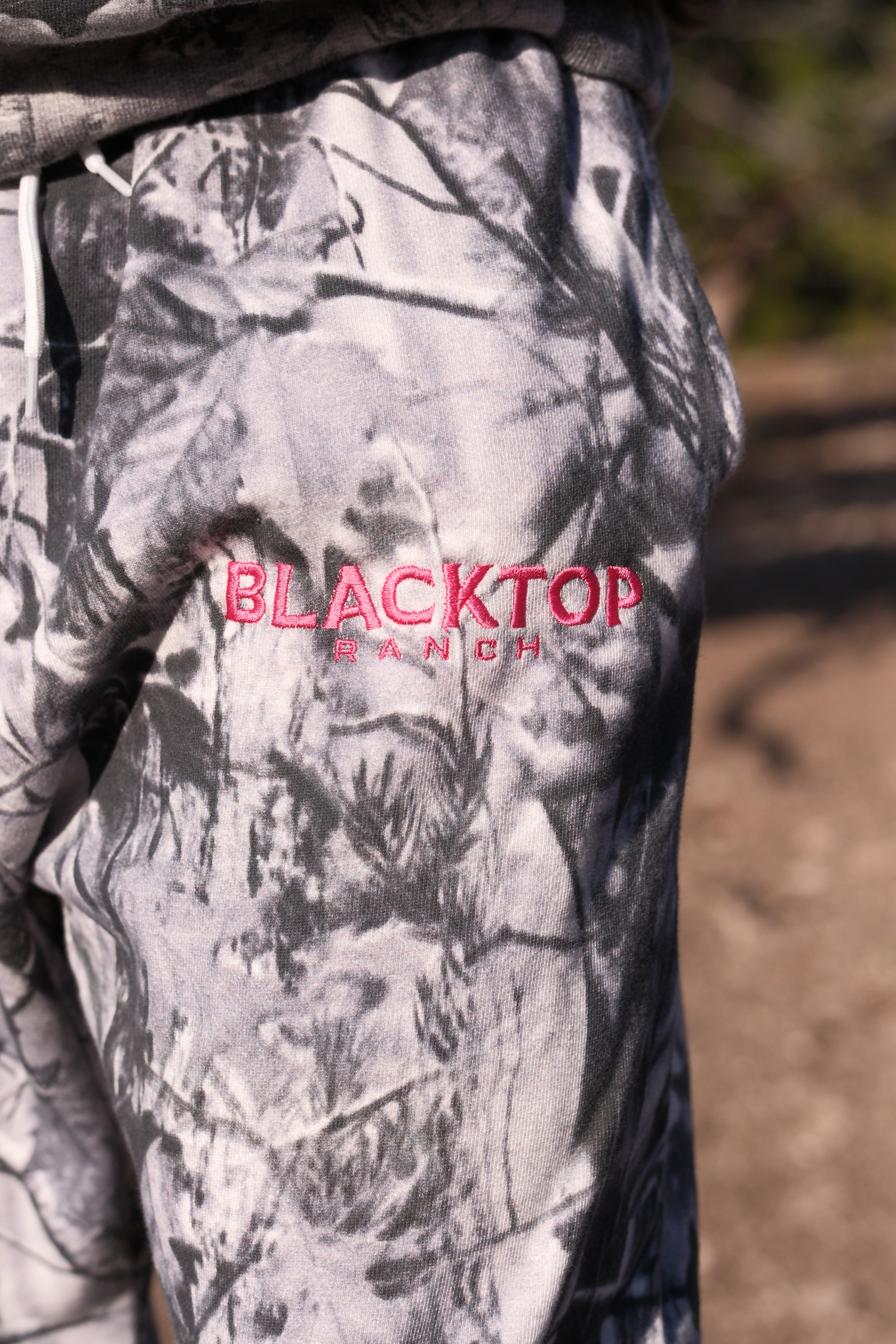 Blacktop Ranch Blacktop camo sweatpants relaxed fit women’s and men’s streetwear 
