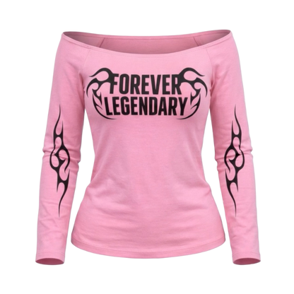 Forever Legendary Off Shoulder Top