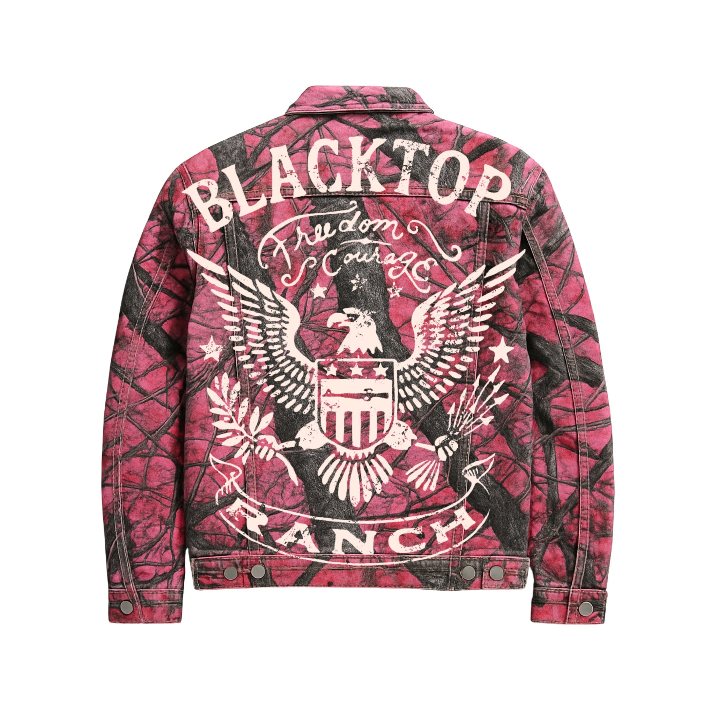 Blacktop Camo Denim Jacket