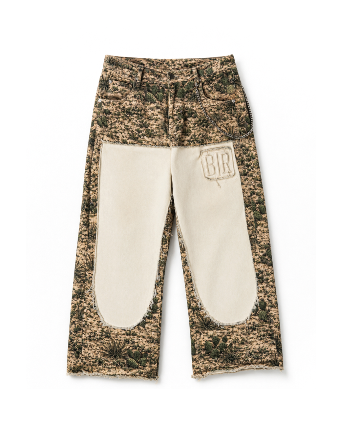Texas Camo Distressed Jeans